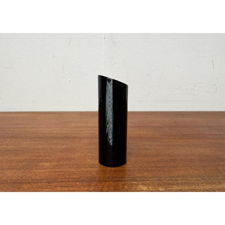 Portavelas posmoderno de vidrio de Rosenthal Studio Line, años 80 en venta 2