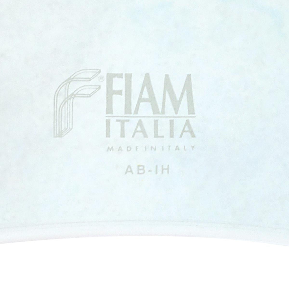 Postmodern Glass Coffee Table Tango by Fabio Di Bartolomei for Fiam Italia 1