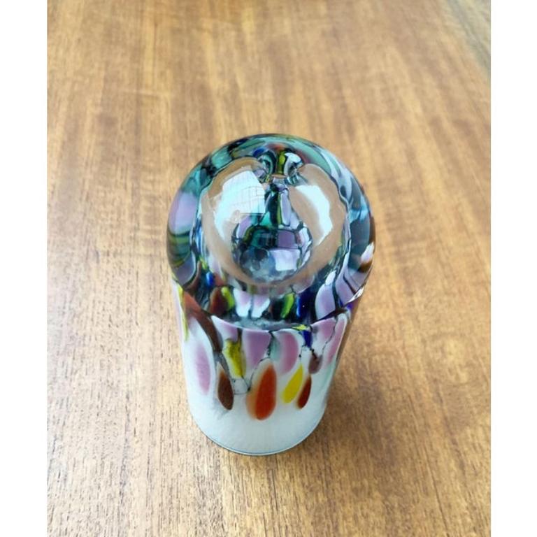 Vaso in vetro postmoderno di Hans Jürgen Richartz per Richartz Art Collection, anni '80 In condizioni ottime in vendita a Hamburg, DE