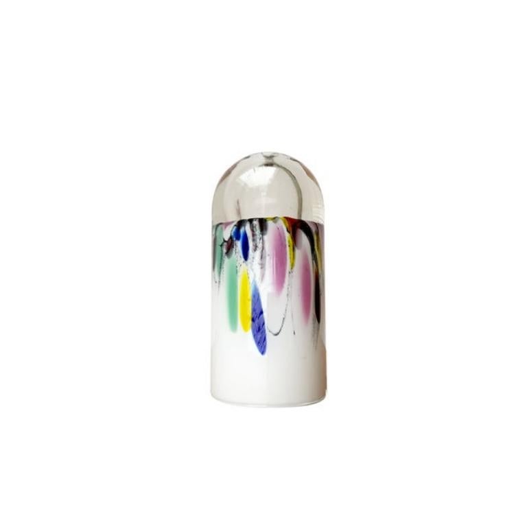 Vase en verre postmoderne par Hans Jürgen Richartz pour Richartz Art Collection, 1980