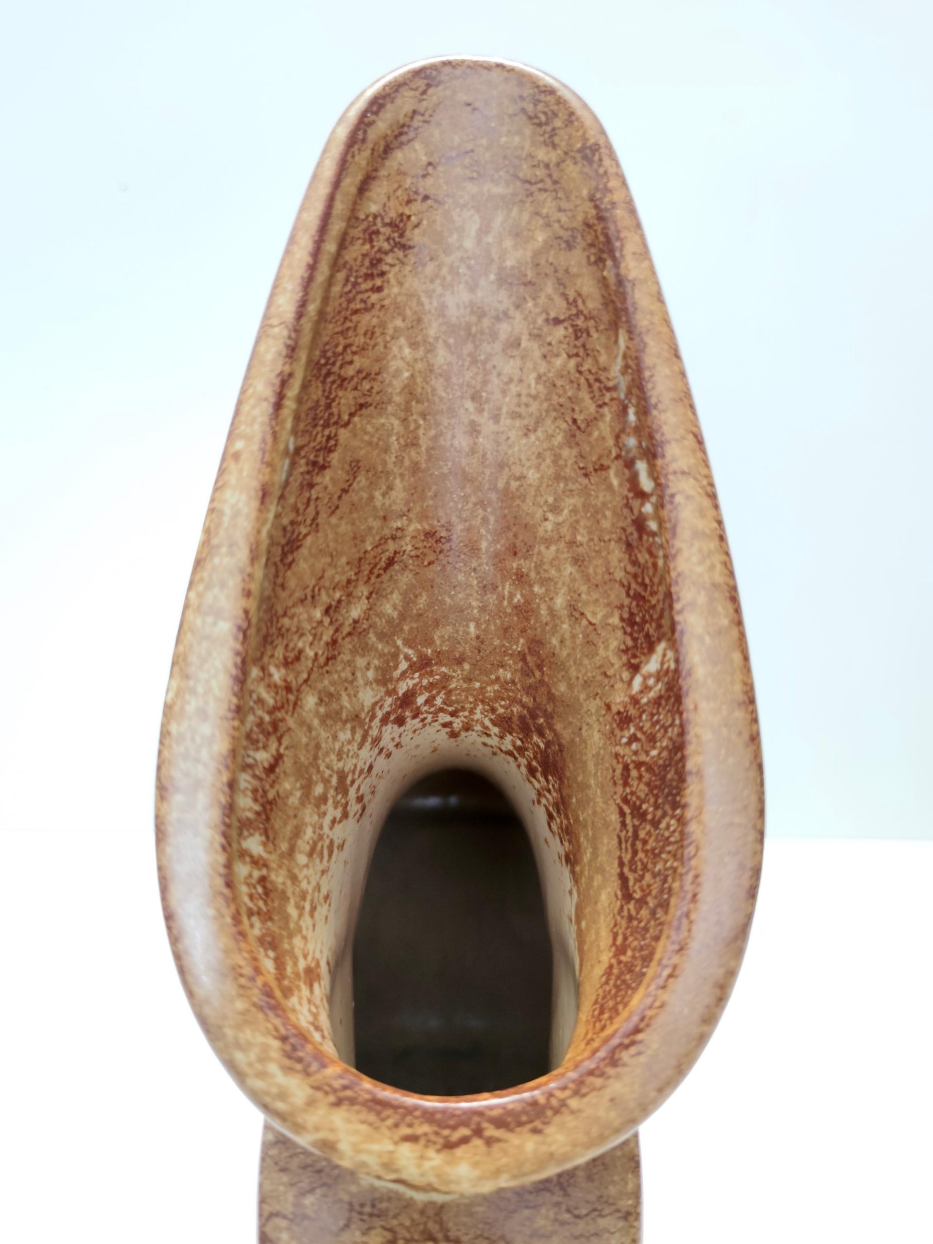 Deko-Objekt aus glasierter Keramik von Giovanni Bertoncello für Schiavon, Postmodern im Angebot 3