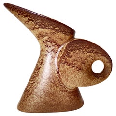 Objeto decorativo posmoderno de cerámica esmaltada de Giovanni Bertoncello para Schiavon