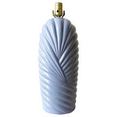 Postmodern Gray Ceramic Table Lamp