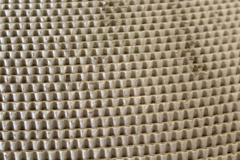 Postmodern Grey Corrugated Container Flute MFG, Chicago For Sale at 1stDibs