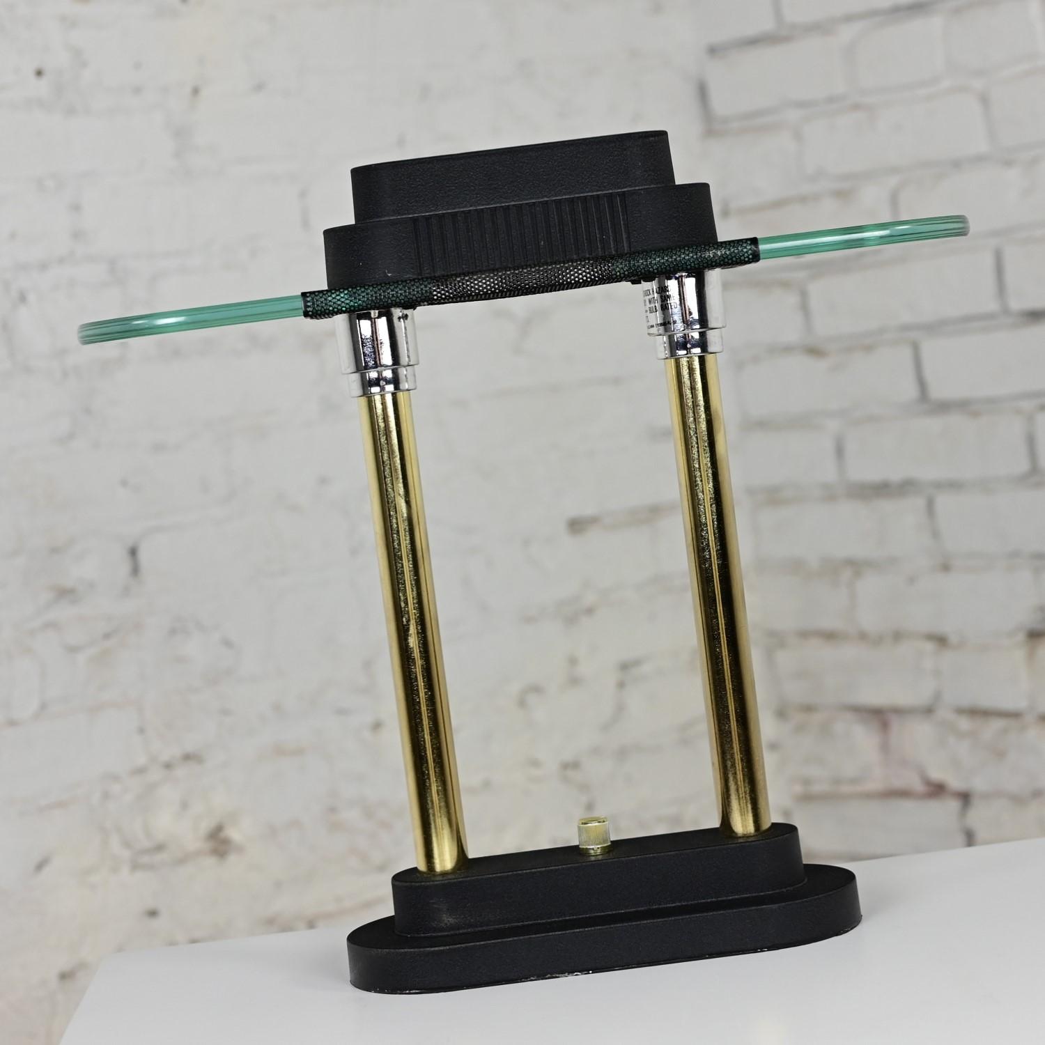 Postmodern Halogen Table Lamp Style of Robert Sonneman for George Kovacs For Sale 3