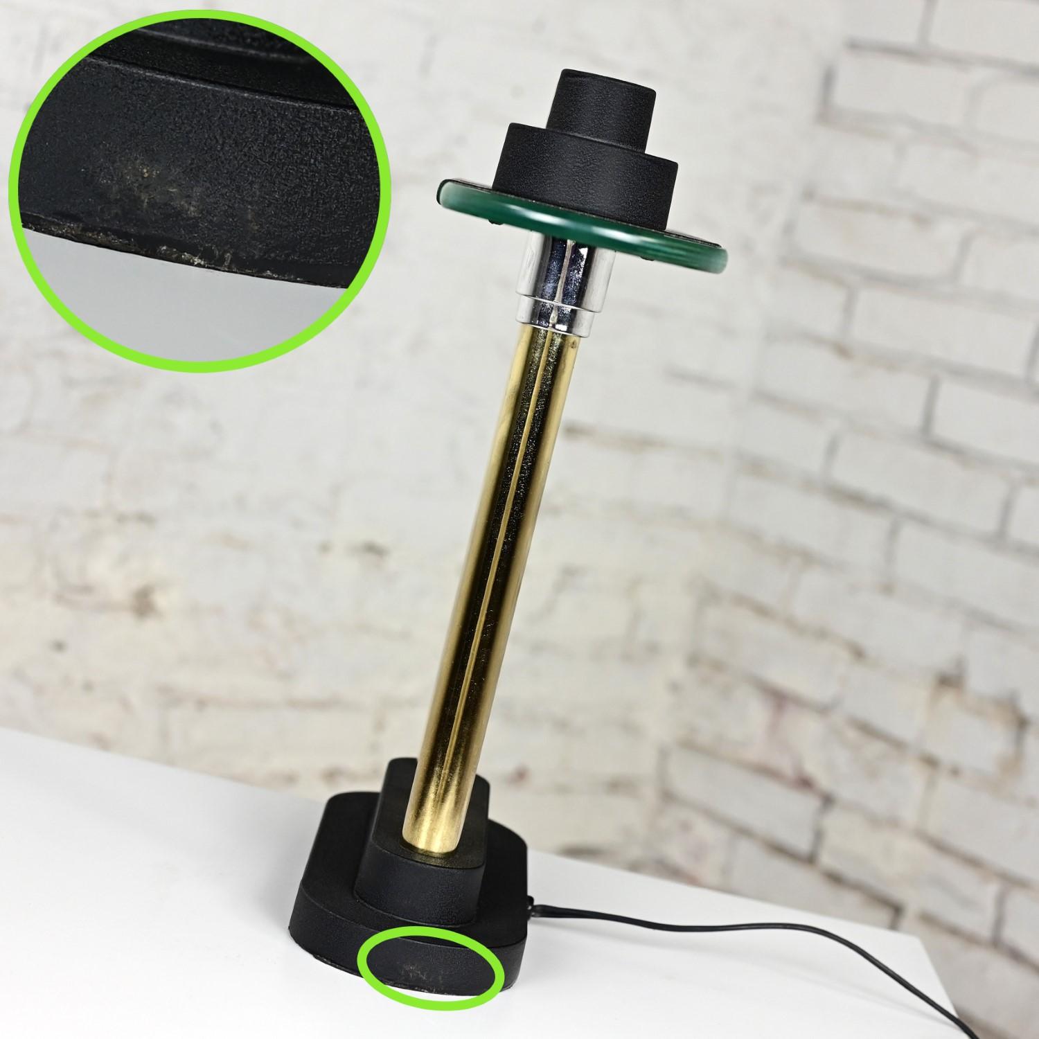 Postmodern Halogen Table Lamp Style of Robert Sonneman for George Kovacs For Sale 5