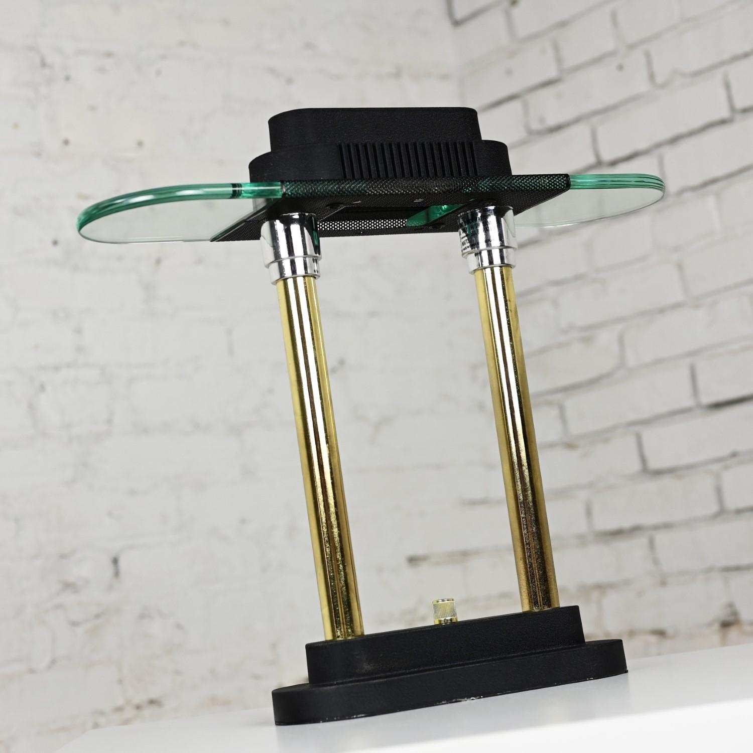 Postmodern Halogen Table Lamp Style of Robert Sonneman for George Kovacs For Sale 7