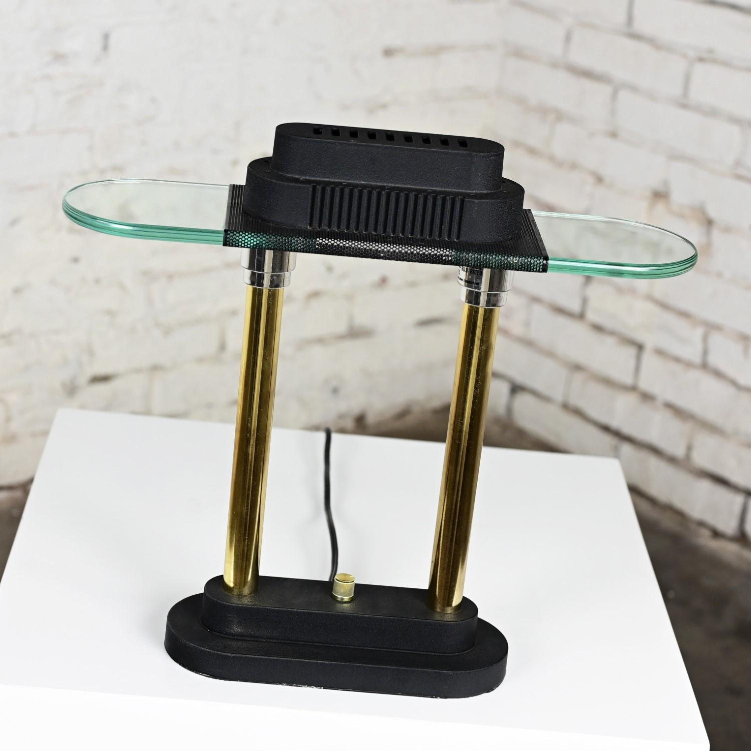 Postmodern Halogen Table Lamp Style of Robert Sonneman for George Kovacs For Sale 8
