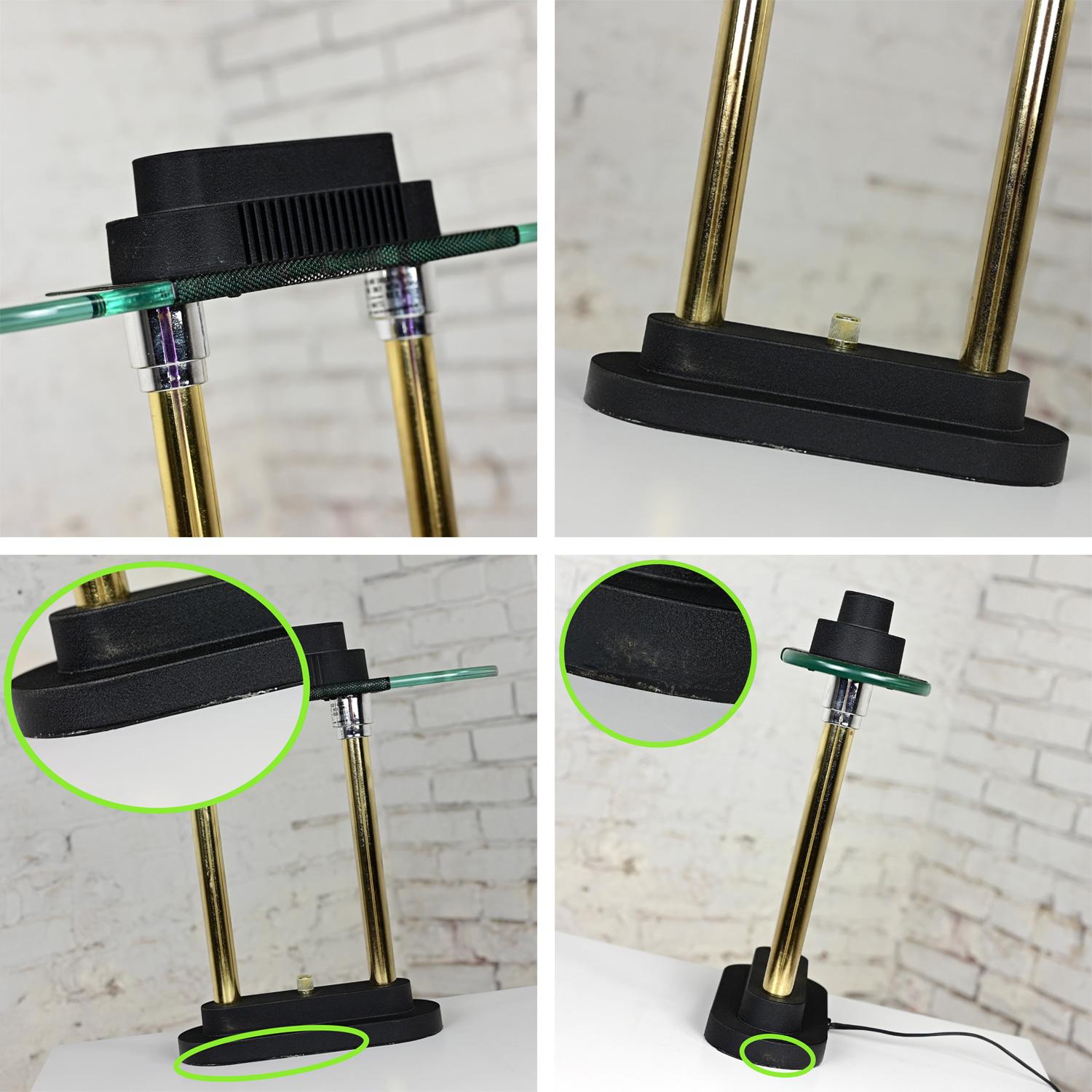 Postmodern Halogen Table Lamp Style of Robert Sonneman for George Kovacs For Sale 12