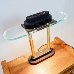 Postmodern Halogen Table Lamp Style of Robert Sonneman for George Kovacs