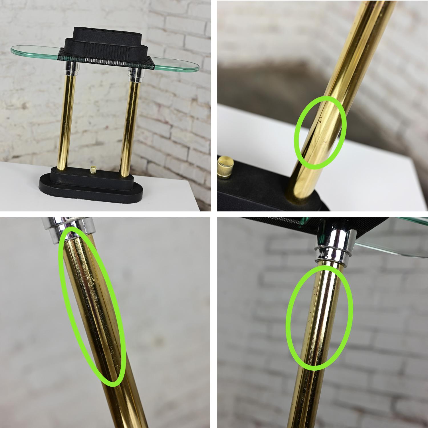 Postmodern Halogen Table Lamp Style of Robert Sonneman for George Kovacs For Sale 13