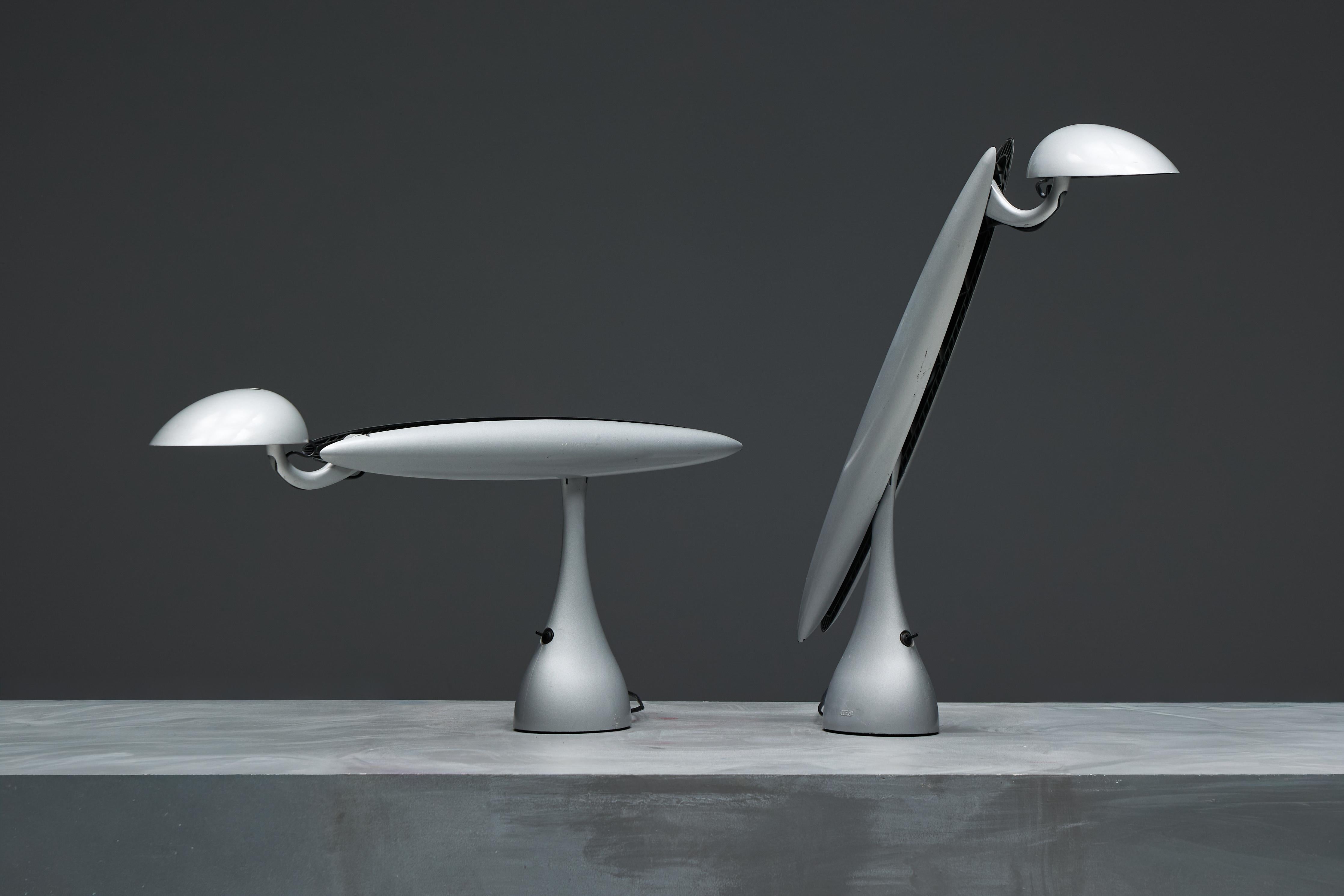 Lámparas de escritorio posmodernas Heron de Isao Hosoe para Luxo, Noruega, década de 1990 en venta 13