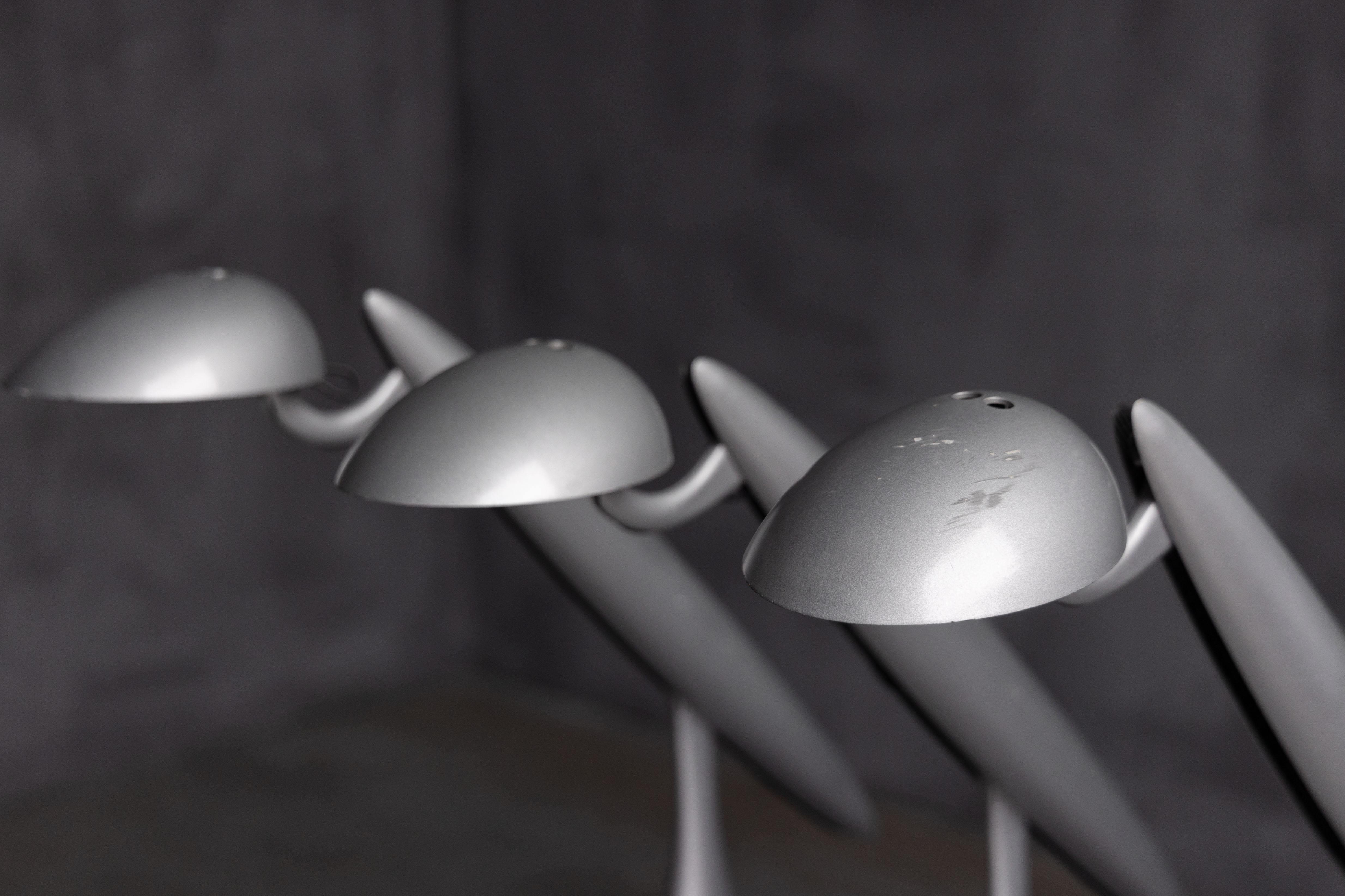 Lámparas de escritorio posmodernas Heron de Isao Hosoe para Luxo, Noruega, década de 1990 Noruego en venta