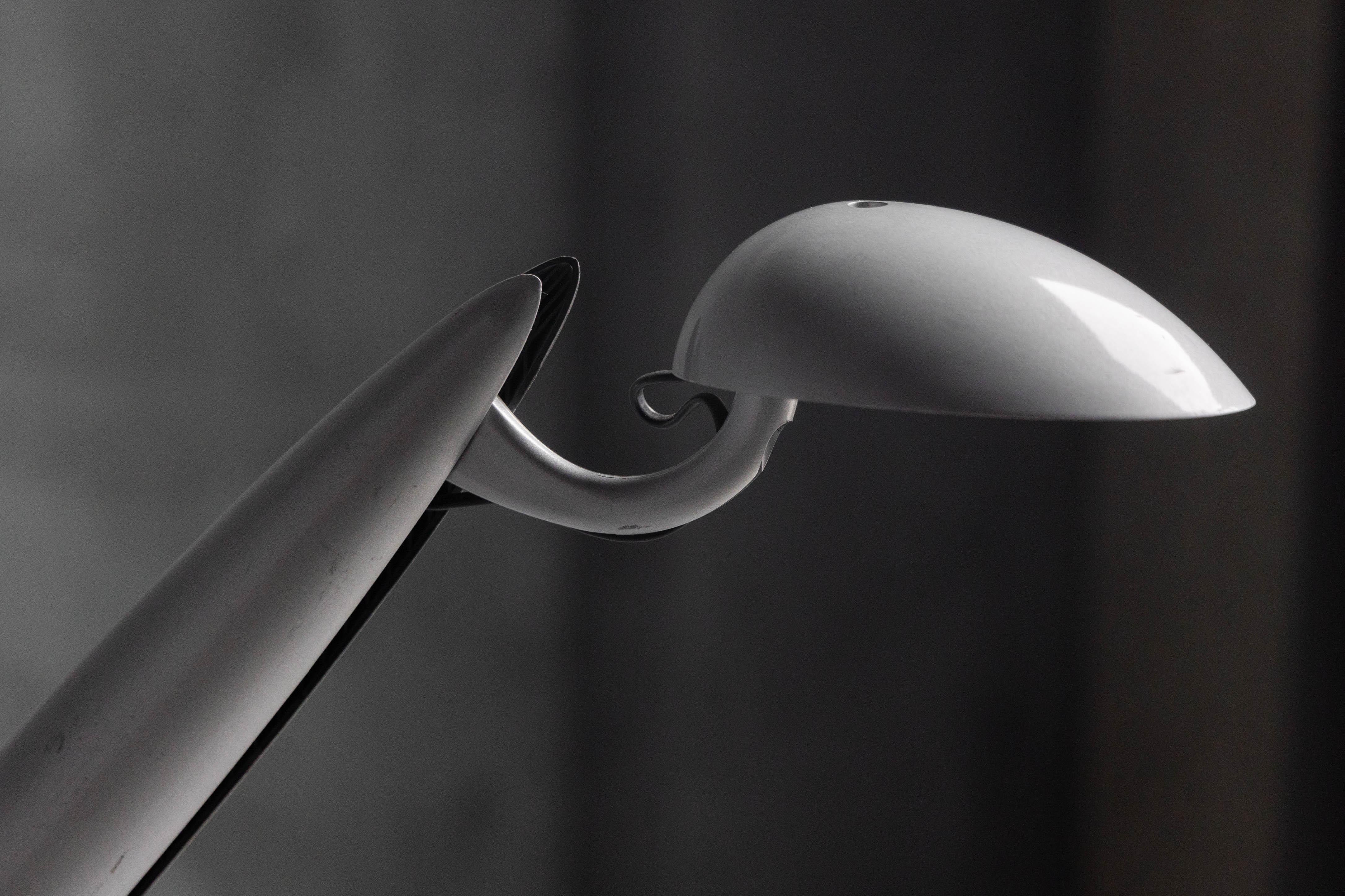 Lámparas de escritorio posmodernas Heron de Isao Hosoe para Luxo, Noruega, década de 1990 en venta 2