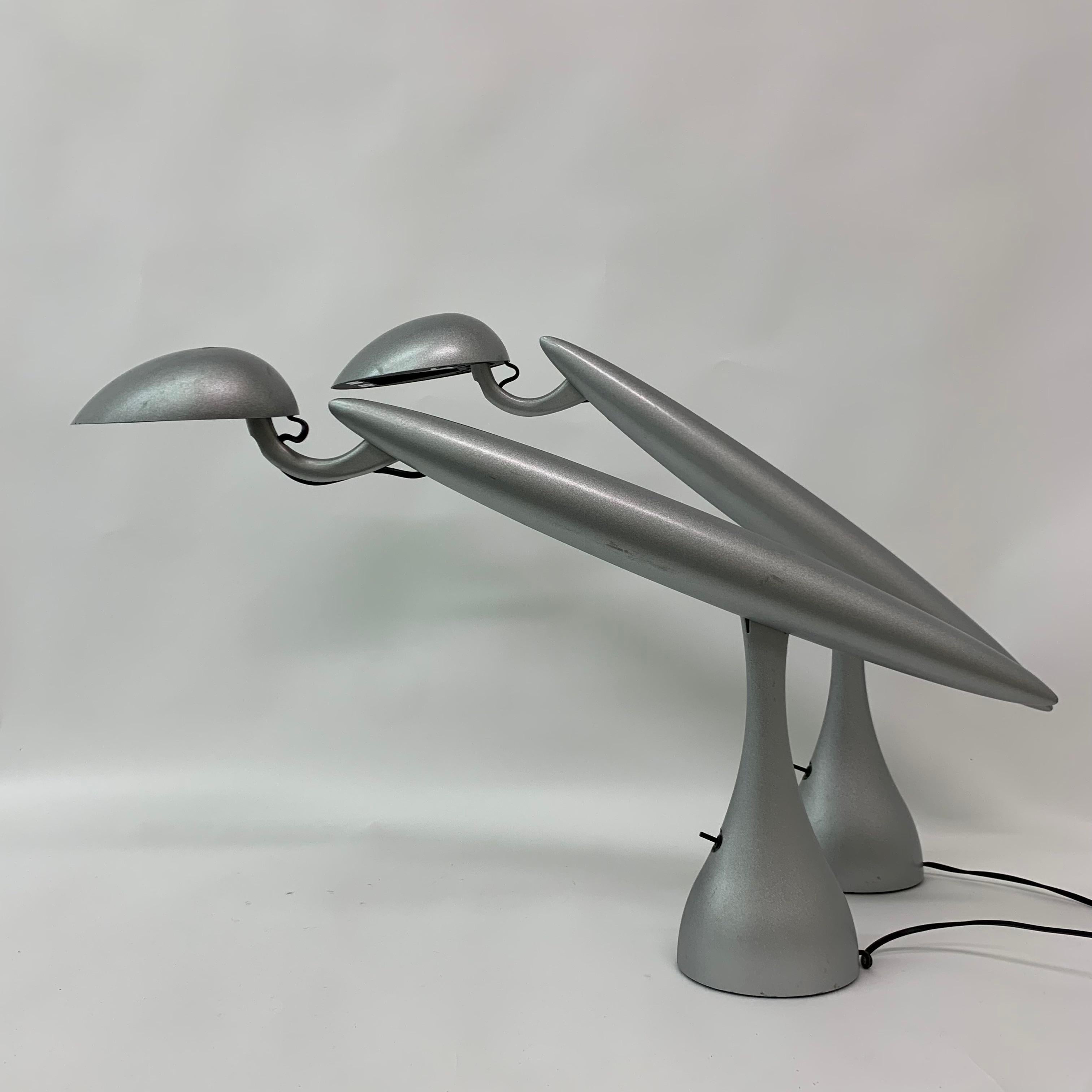 Lampe postmoderne Heron par Isao Hosoe pour Luxo, 1980 en vente 5