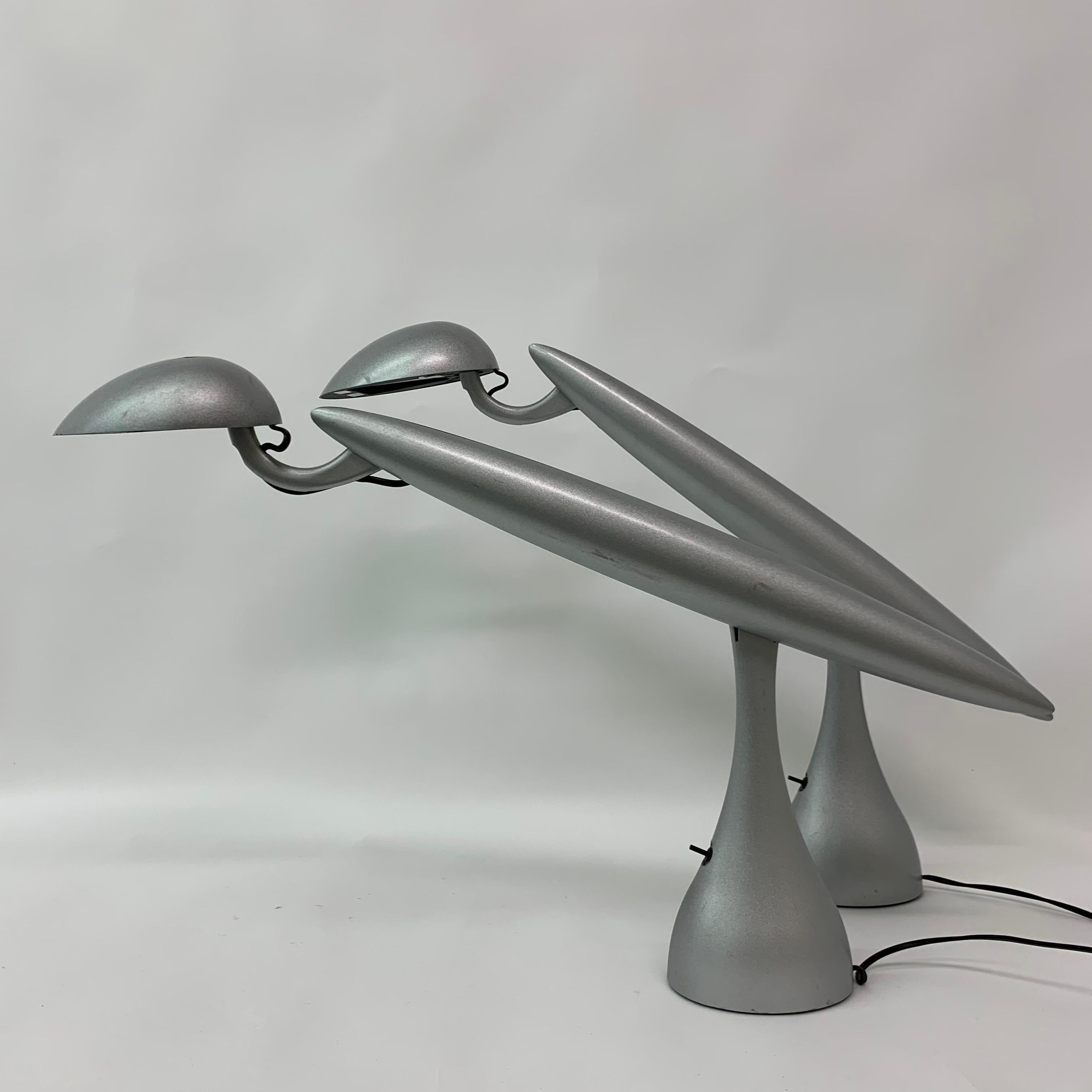 Lampe postmoderne Heron par Isao Hosoe pour Luxo, 1980 en vente 6