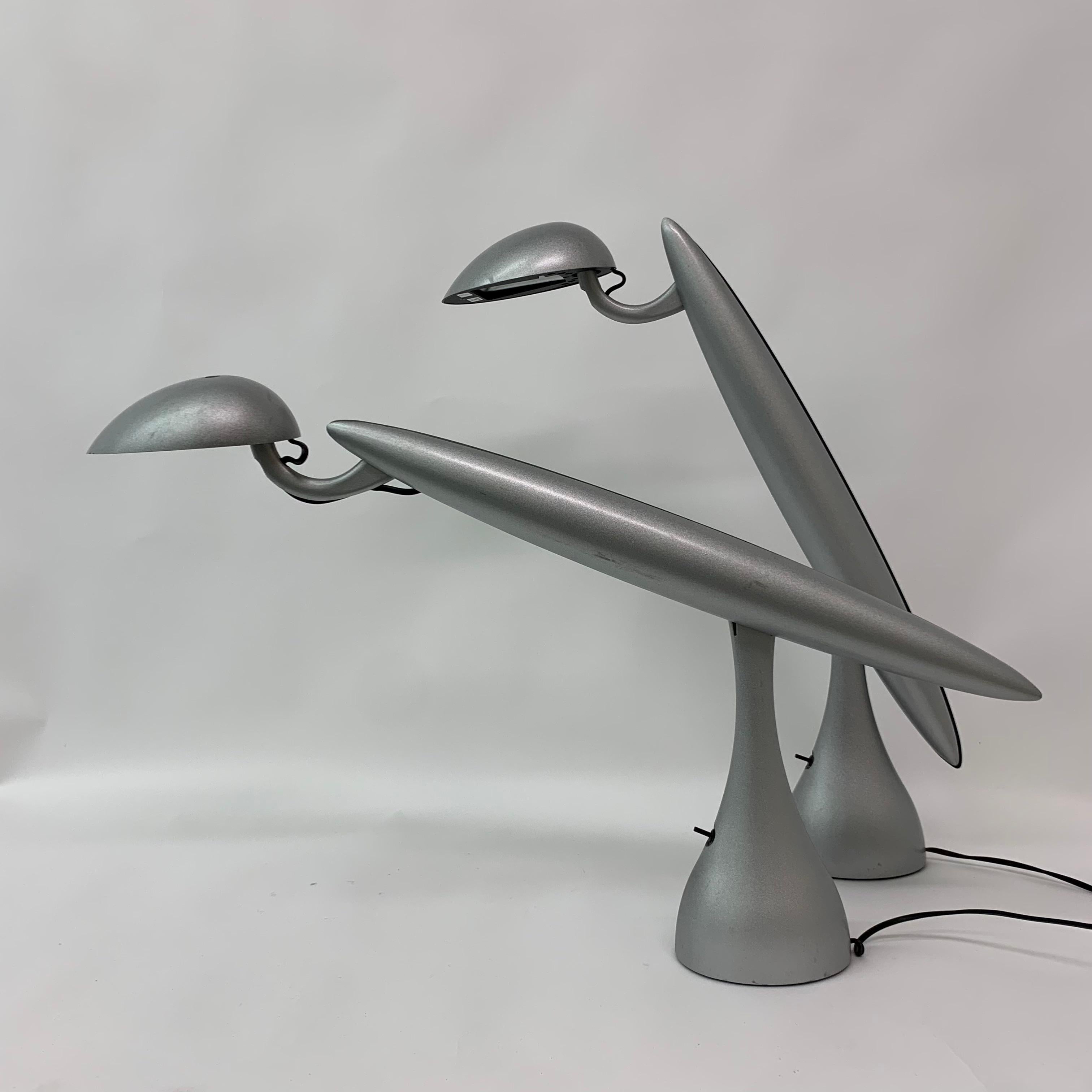 Lampe postmoderne Heron par Isao Hosoe pour Luxo, 1980 en vente 7