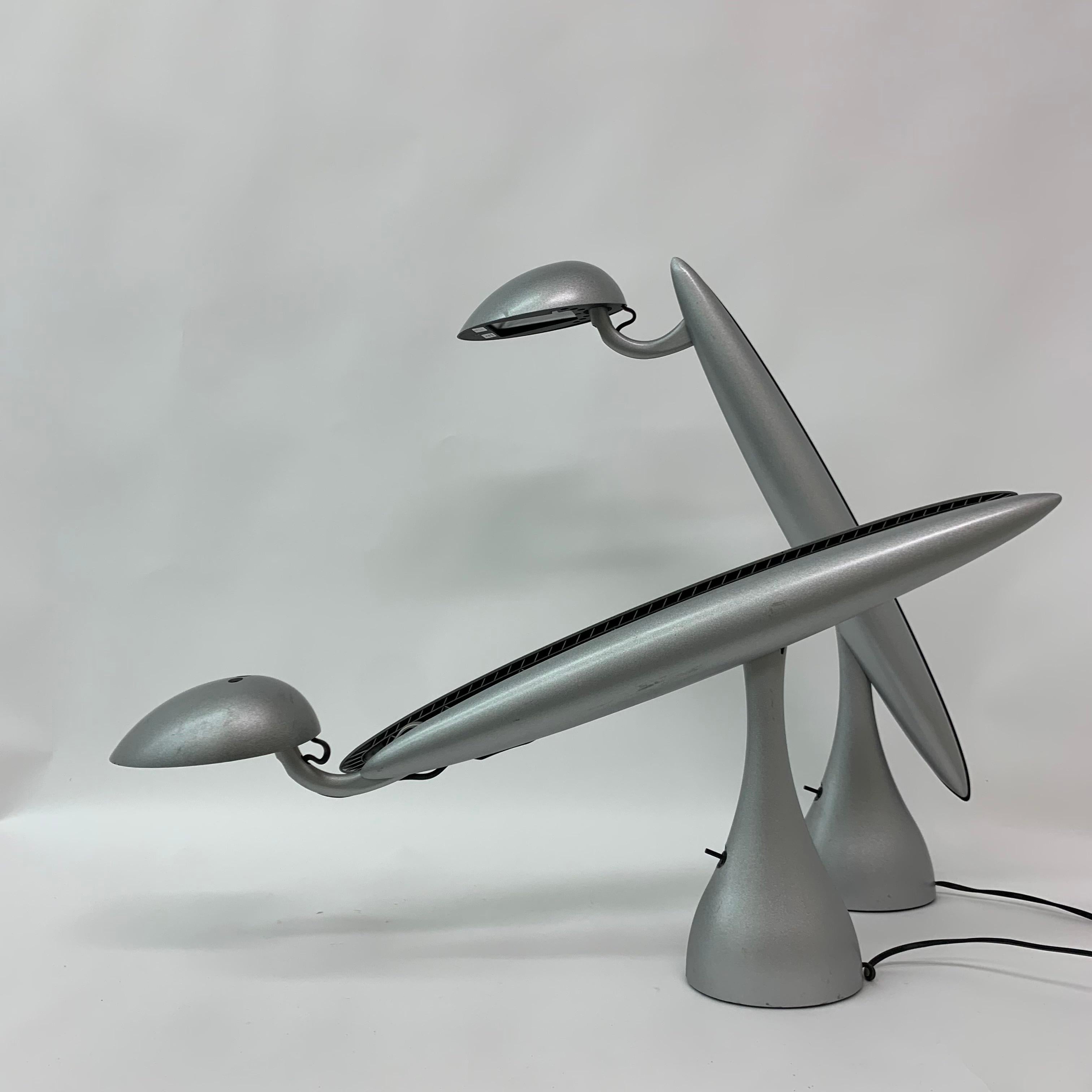 Lampe postmoderne Heron par Isao Hosoe pour Luxo, 1980 en vente 9