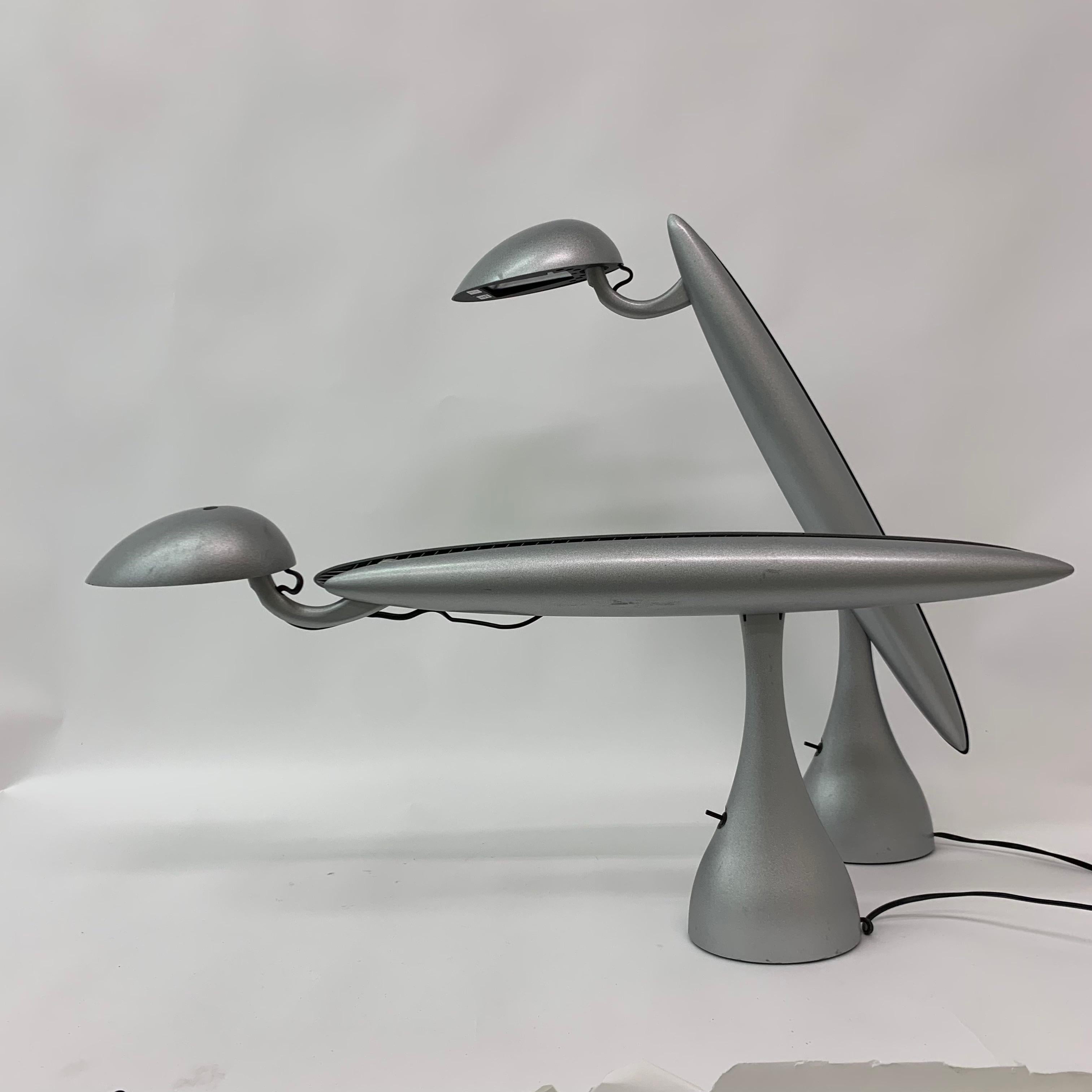 Lampe postmoderne Heron par Isao Hosoe pour Luxo, 1980 en vente 11