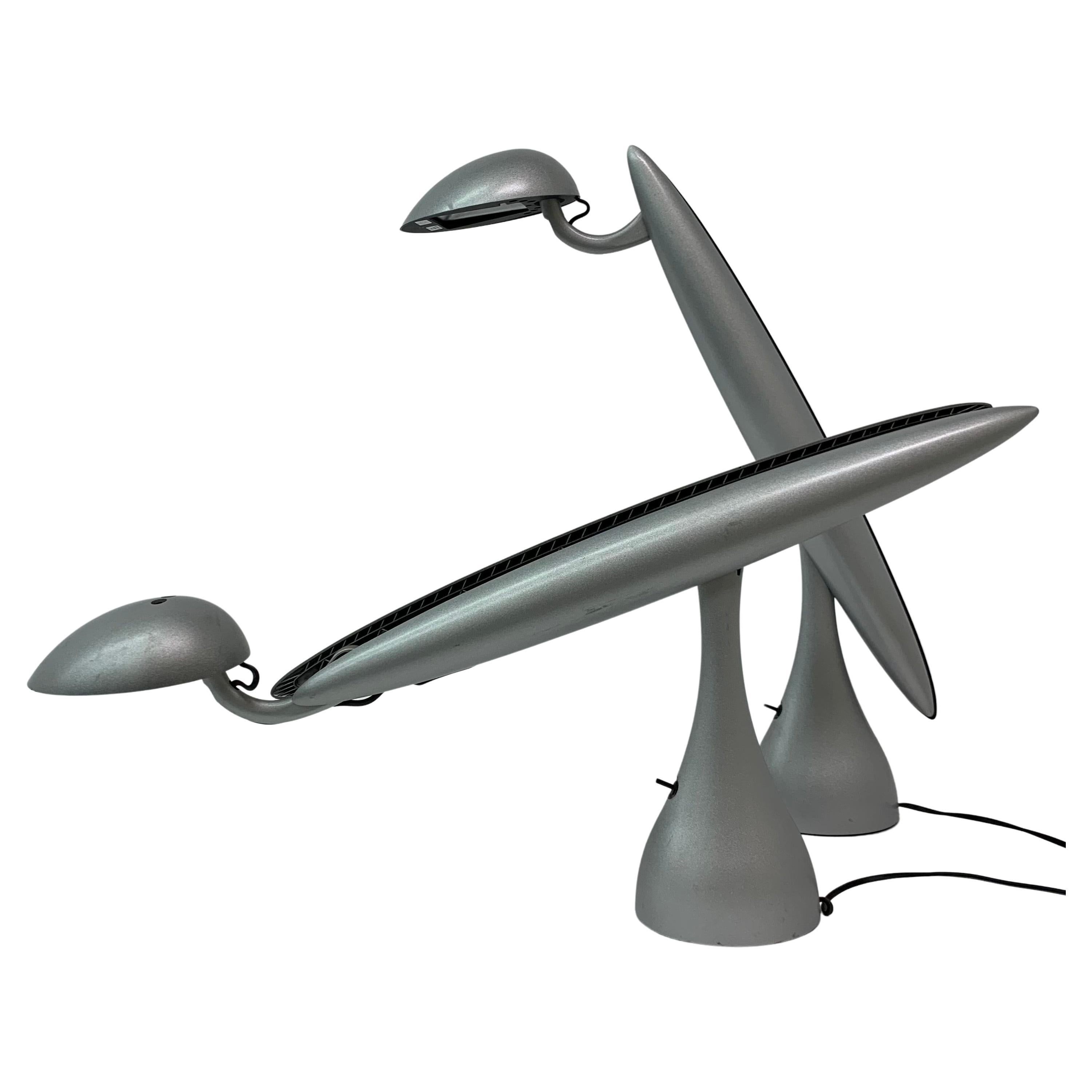 Lampe postmoderne Heron par Isao Hosoe pour Luxo, 1980 en vente