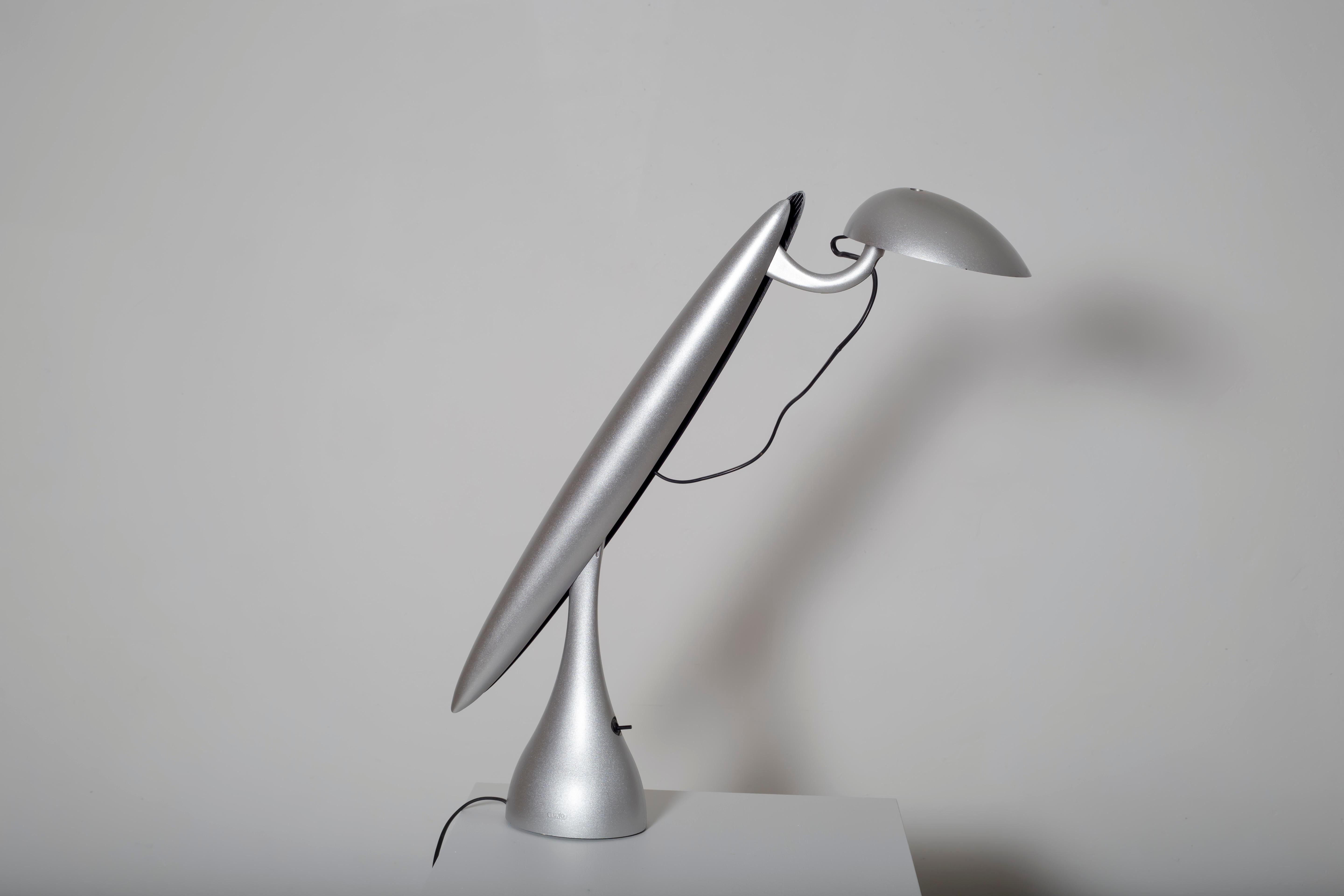 Postmoderne Lampe postmoderne Heron par Isao Hosoe pour Luxo en vente