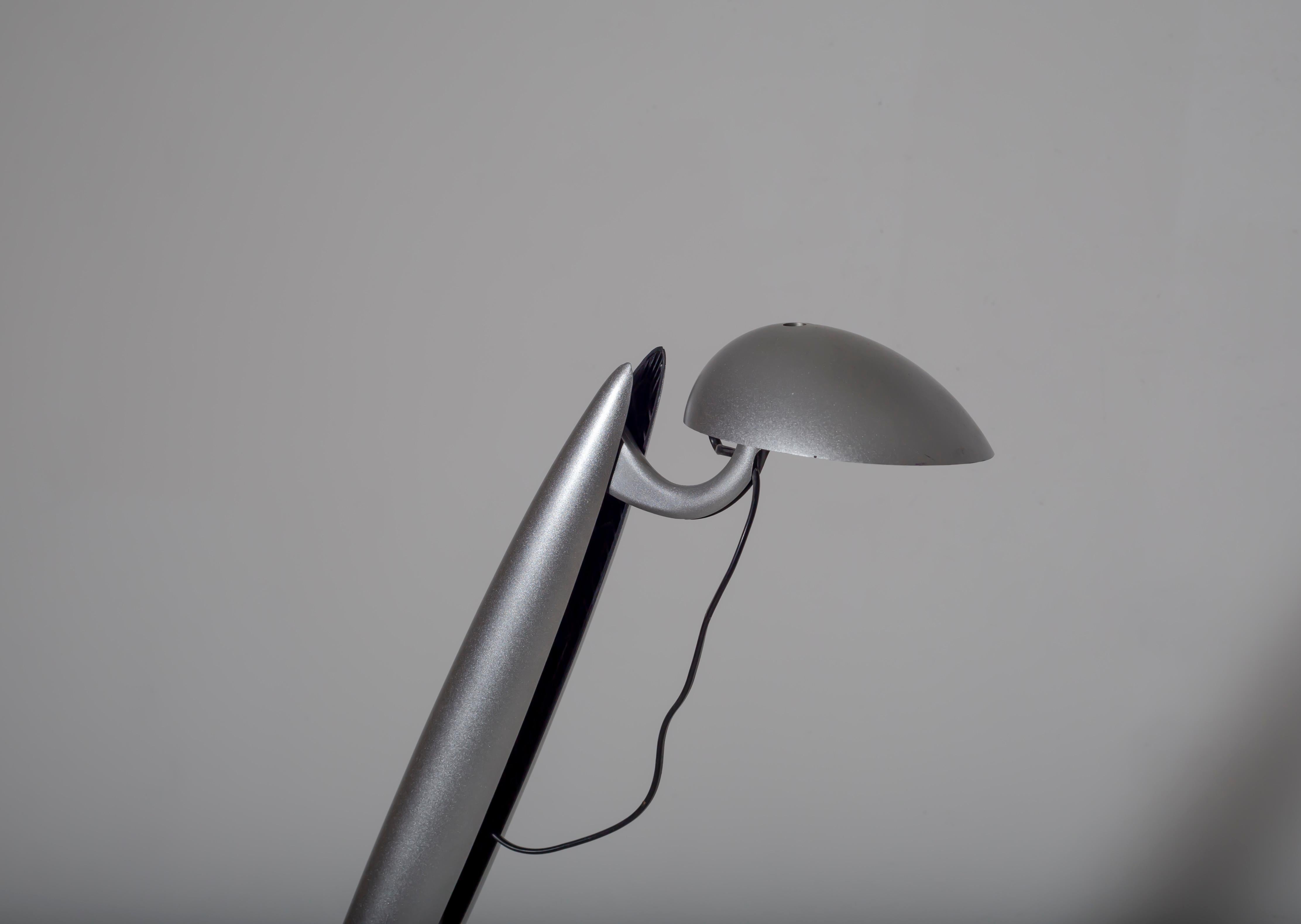 Scandinave Lampe postmoderne Heron par Isao Hosoe pour Luxo en vente