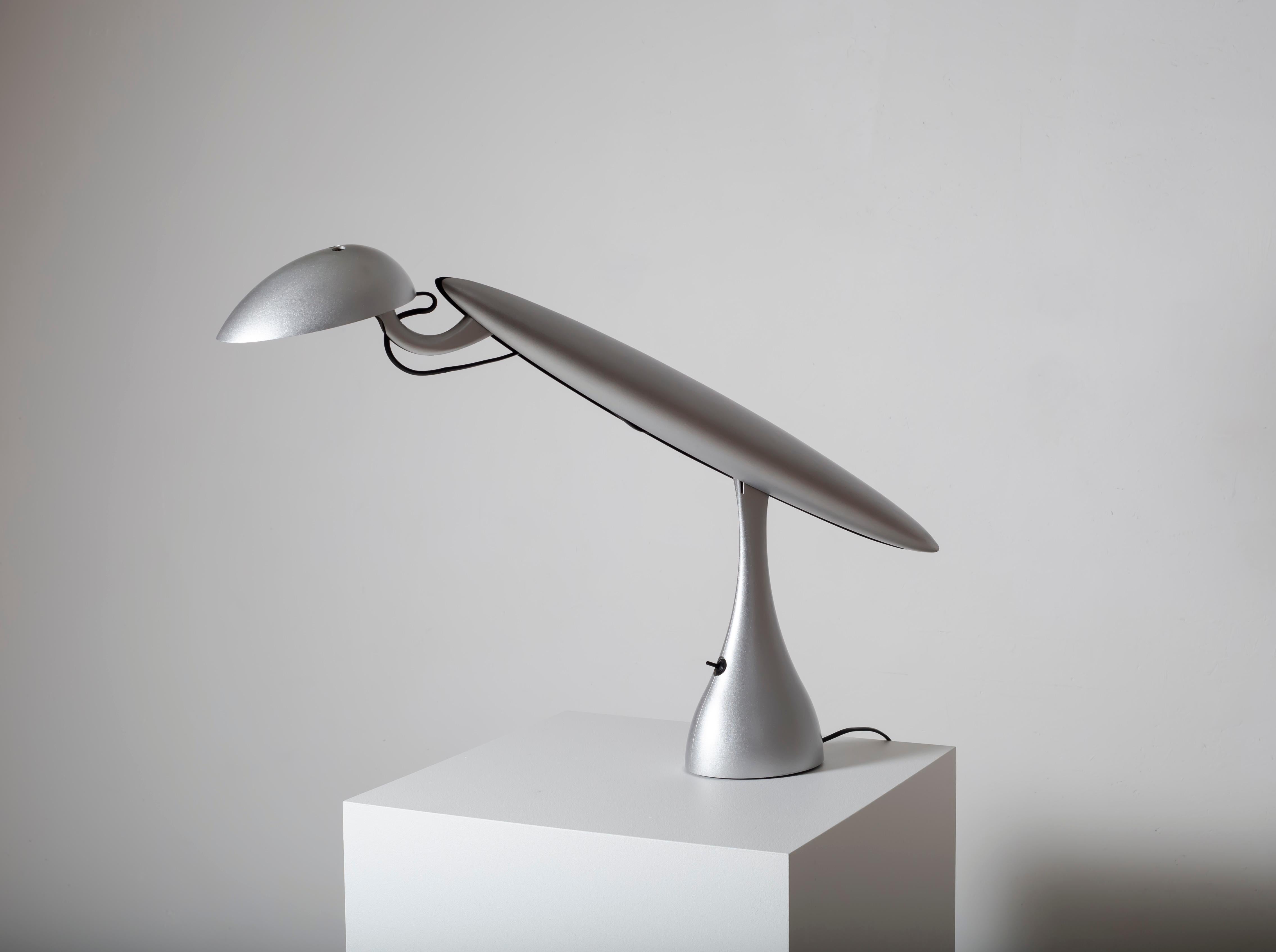 Scandinavian Postmodern Heron Lamp by Isao Hosoe for Luxo For Sale