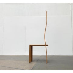 Postmodern High Back Chair, 1980s