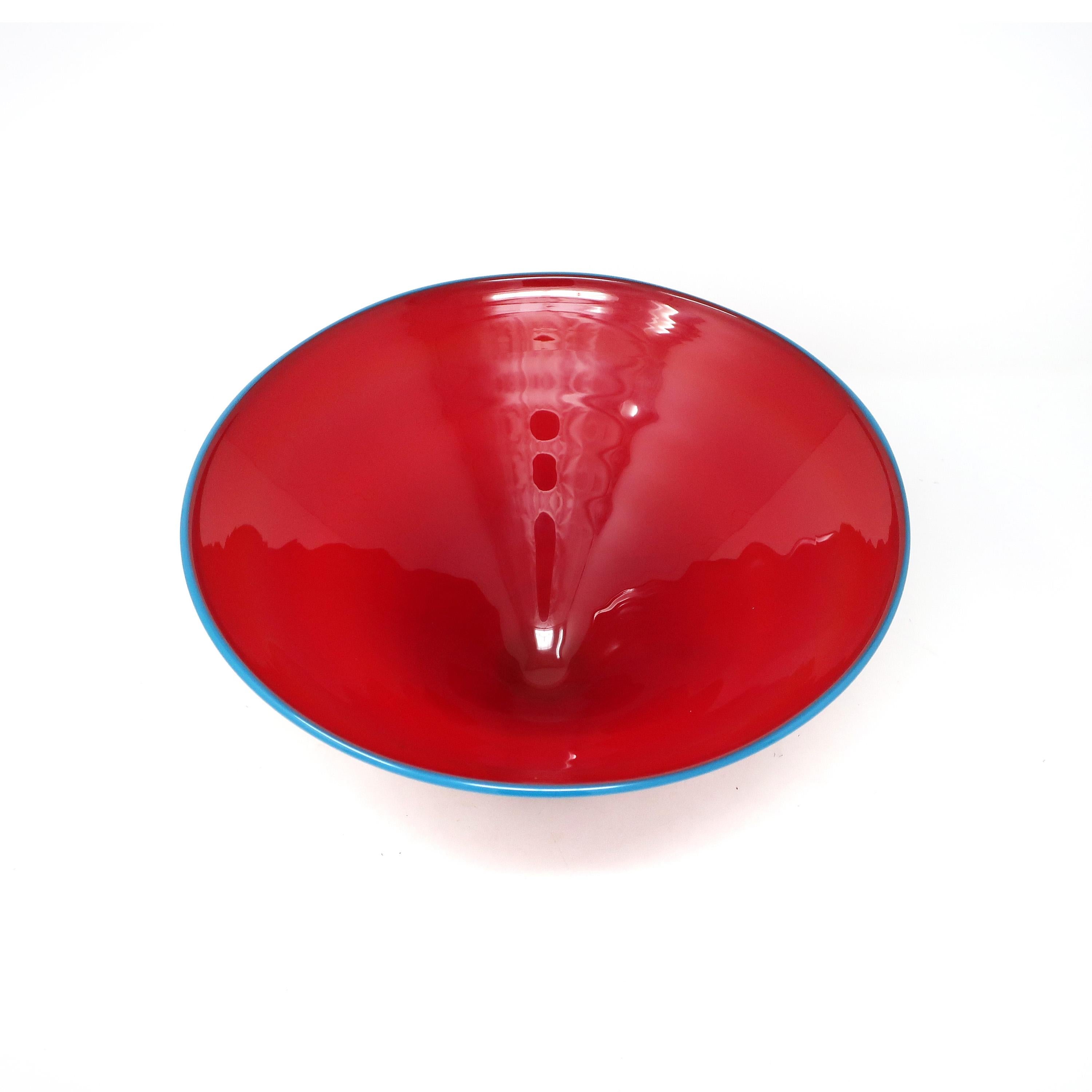 Postmodern IBEX Studio Art Glass Bowl 1