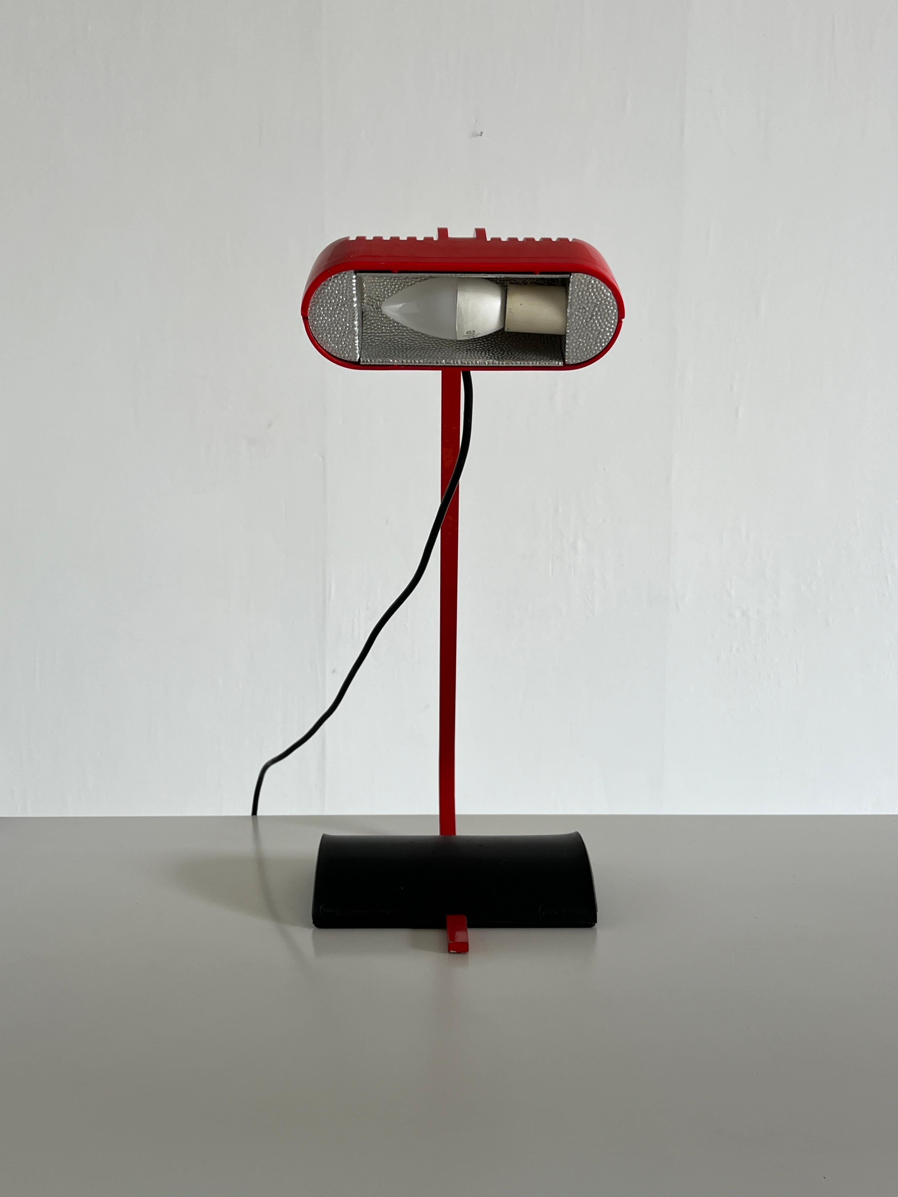 Metal Postmodern Italian Desk Lamp Model 'Model T555' by Luci Illuminazione di Interni