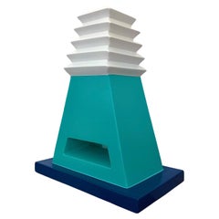 Postmodern Italian Glazed Ceramic Vase Altare by Florio Keramia