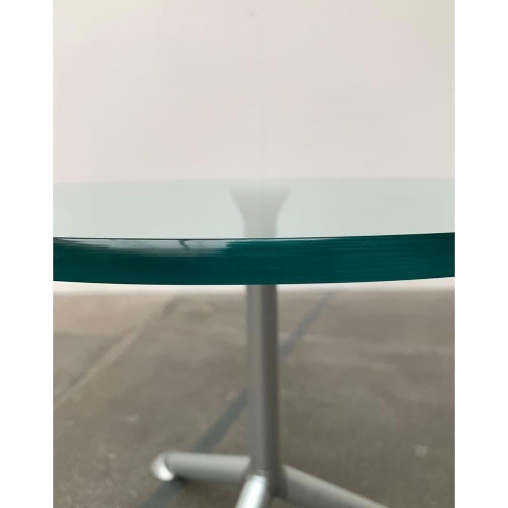 Postmoderner italienischer Beistelltisch aus Glas der Help-Serie aus Glas von Paolo Bistacchi für Albed im Angebot 3