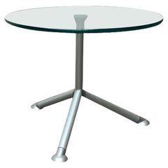 Postmoderner italienischer Beistelltisch aus Glas der Help-Serie aus Glas von Paolo Bistacchi für Albed