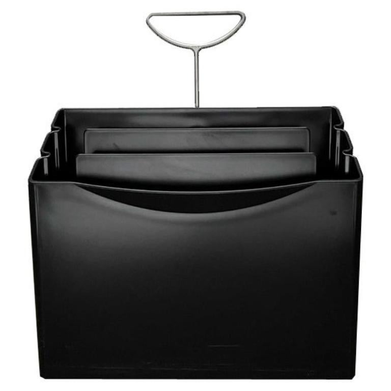 Postmodern Italian Magazine Holder Rack by Andries & Hiroko Van Onck, 1980s