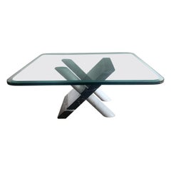 Postmodern Italian Marble Coffee Table by Cattelan Italia, Late 1970s