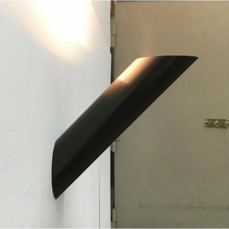 Lámpara de pared italiana postmoderna Model Megaron Parete de Gianfranco Frattini, años 70 Italiano en venta