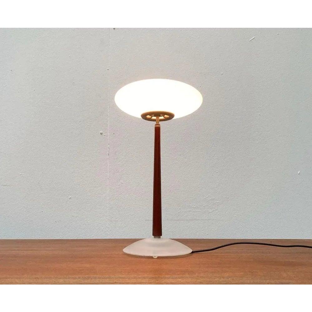 Glass Postmodern Italian Model Pao T1 Table Lamp by Matteo Thun for Arteluce, 1990s For Sale