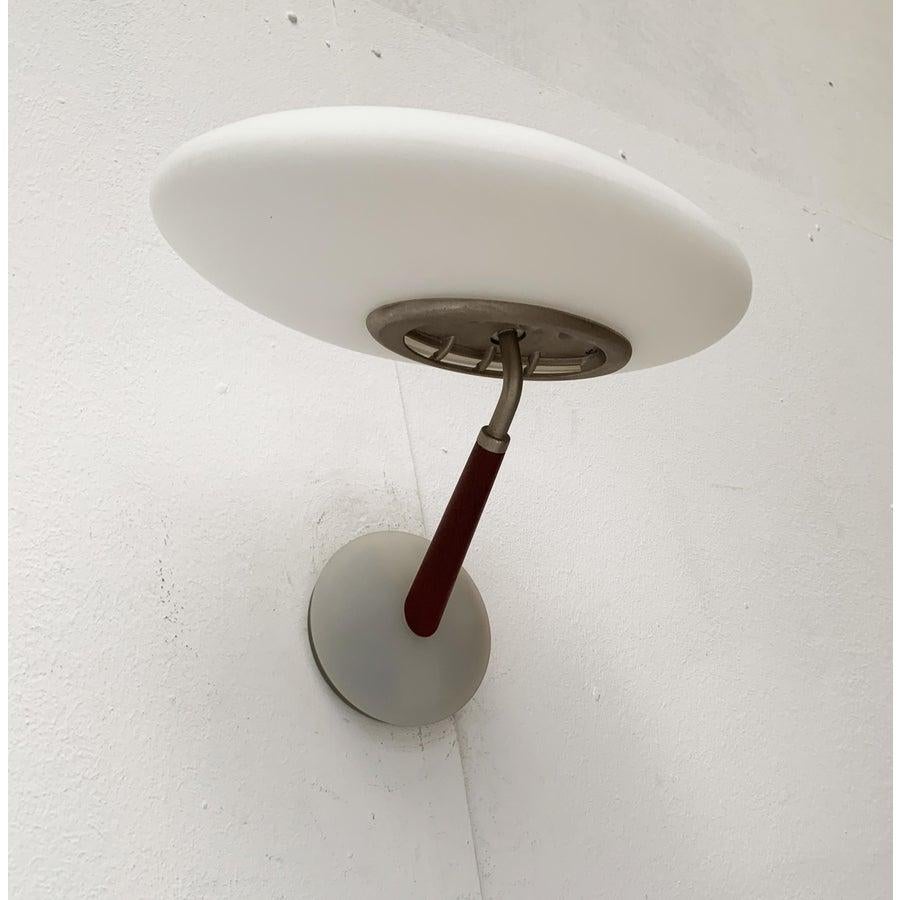 Glass Postmodern Italian Model Pao W Sconce by Matteo Thun for Arteluce, 1990s For Sale
