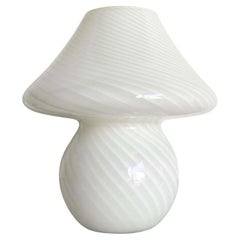 Postmodern Italian Murano Mushroom Table Lamp