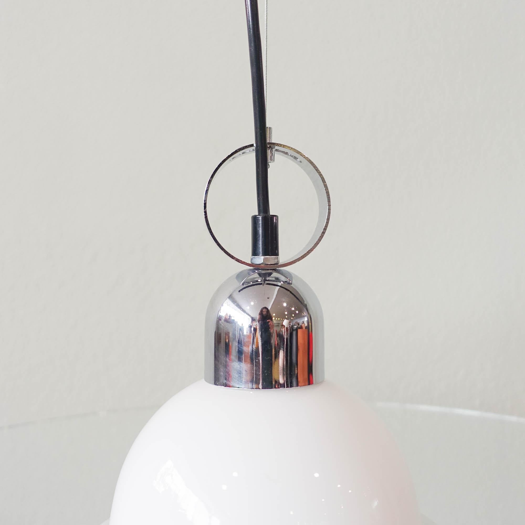 Postmodern Italian Pendant Lamp, 1980's For Sale 12