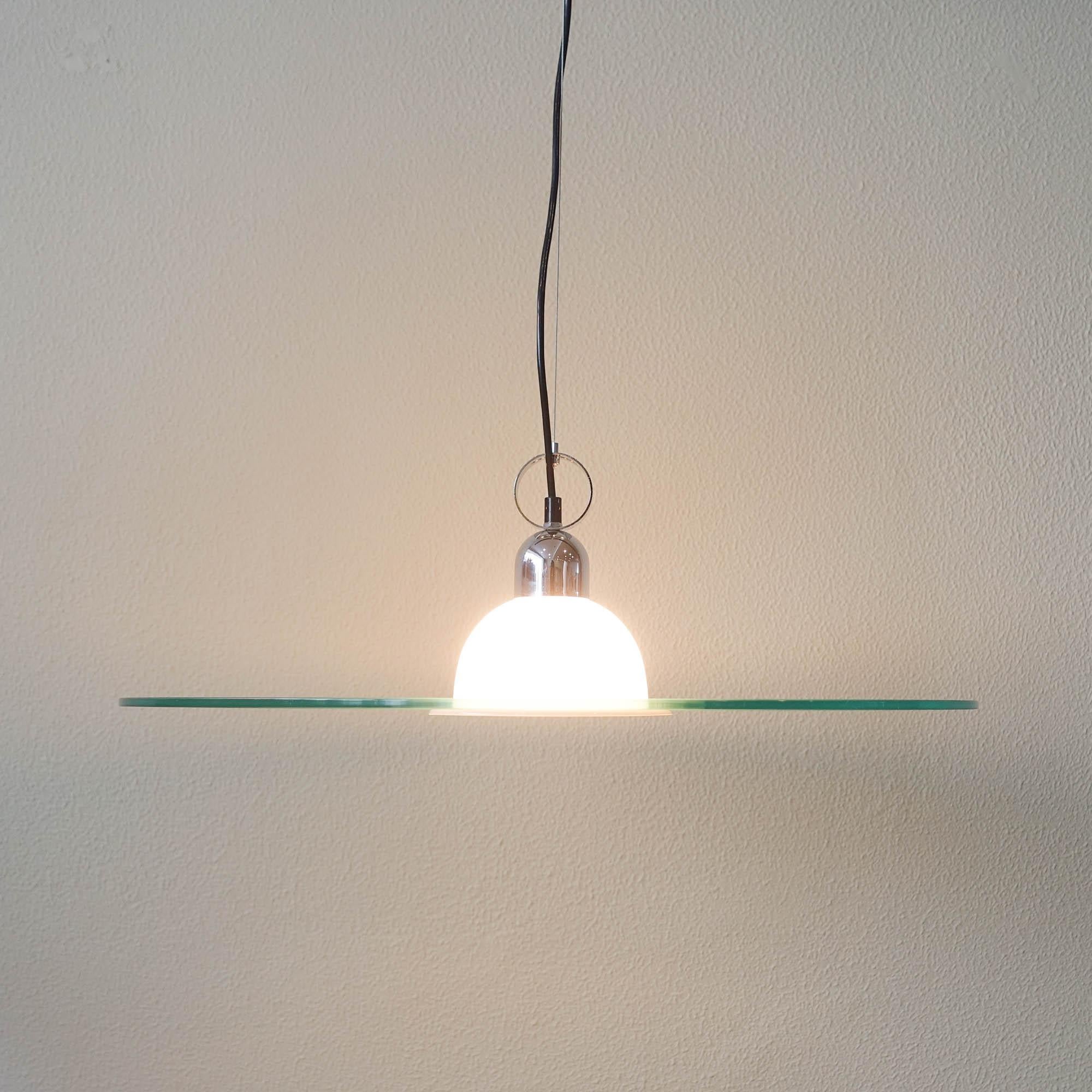 Postmodern Italian Pendant Lamp, 1980's In Good Condition For Sale In Lisboa, PT