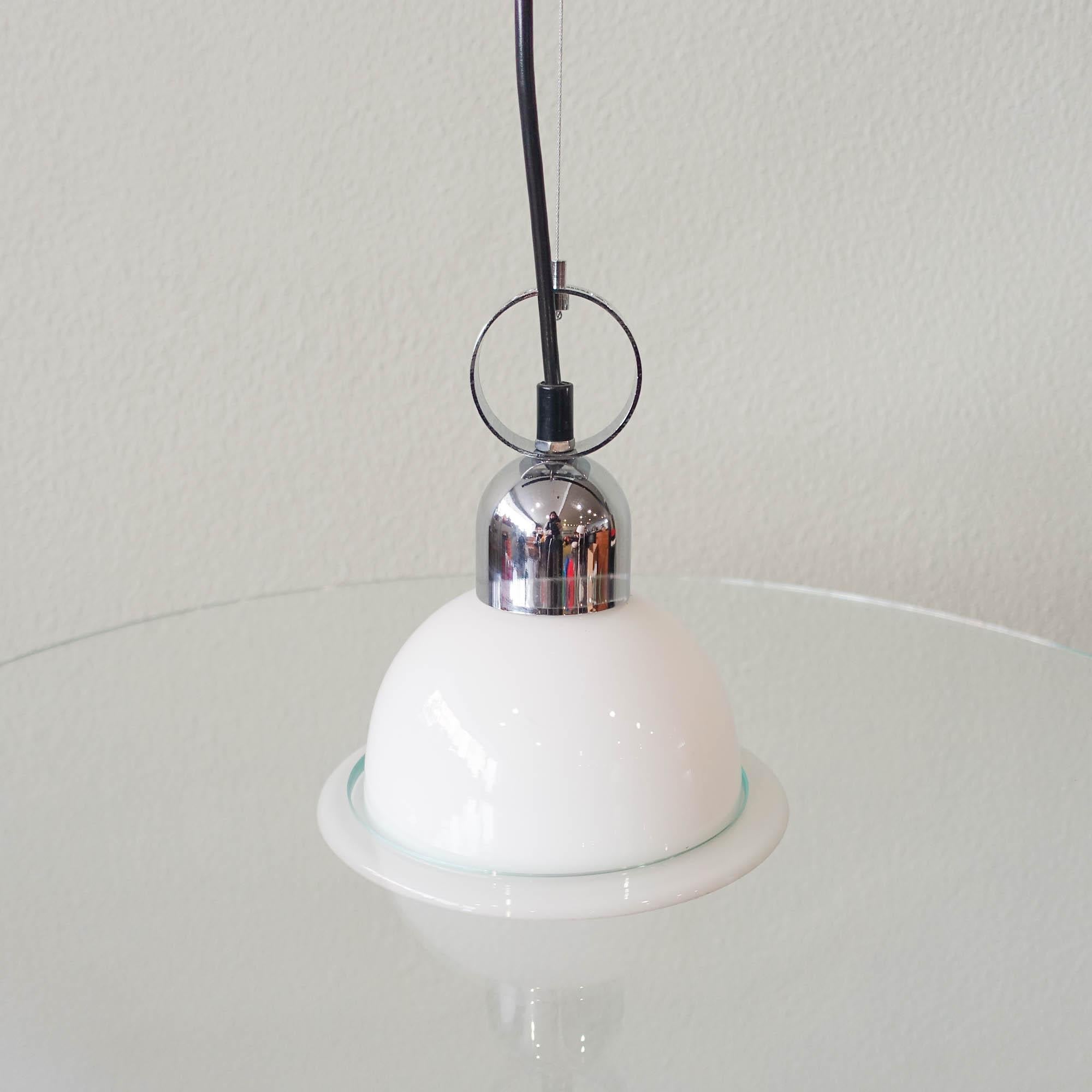 Postmodern Italian Pendant Lamp, 1980's For Sale 1