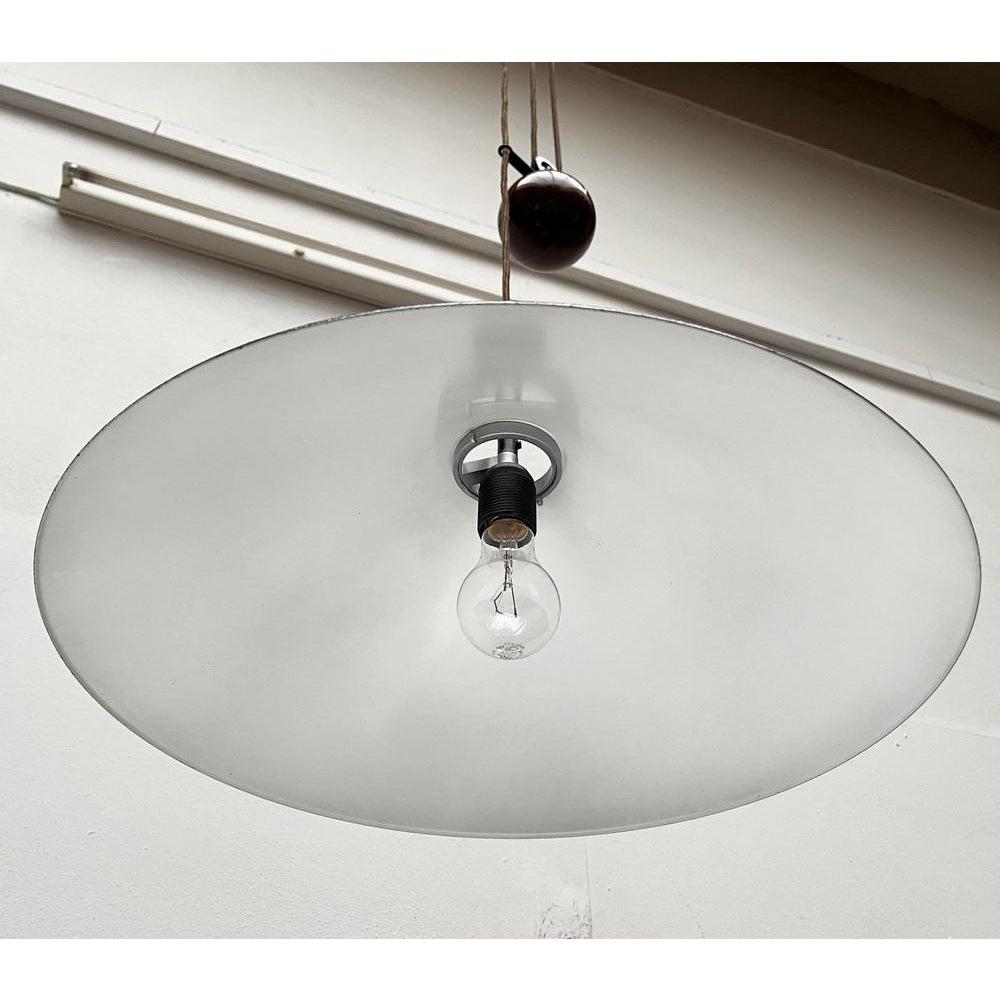 Lampada a sospensione italiana postmoderna di Enzo Mari & Giancarlo Fassina, anni '70 In condizioni buone in vendita a Hamburg, DE