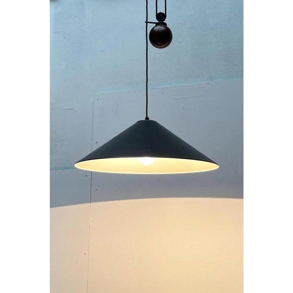 Lampada a sospensione italiana postmoderna di Enzo Mari & Giancarlo Fassina, anni '70 in vendita 1