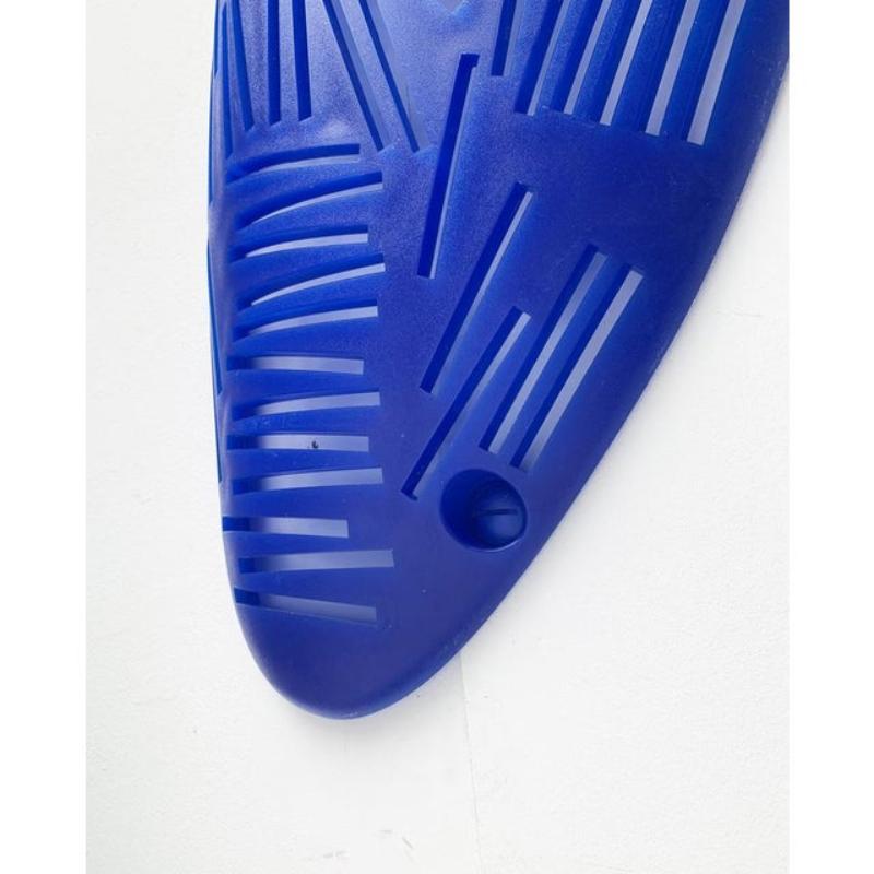 Plastic Postmodern Italian The Stone CD Shelf by Enzo Calabrese for Guzzini, 1990s For Sale