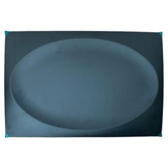 Postmodern Italian Voilà Voilà Metal Tablet Bowl by Philippe Starck, 1980s