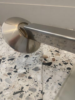 Sconce cromate postmoderne "Jill" di Perry King per Arteluce / Flos, anni '80.