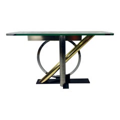 Postmodern Kaizo Oto for Design Institute America Console Table