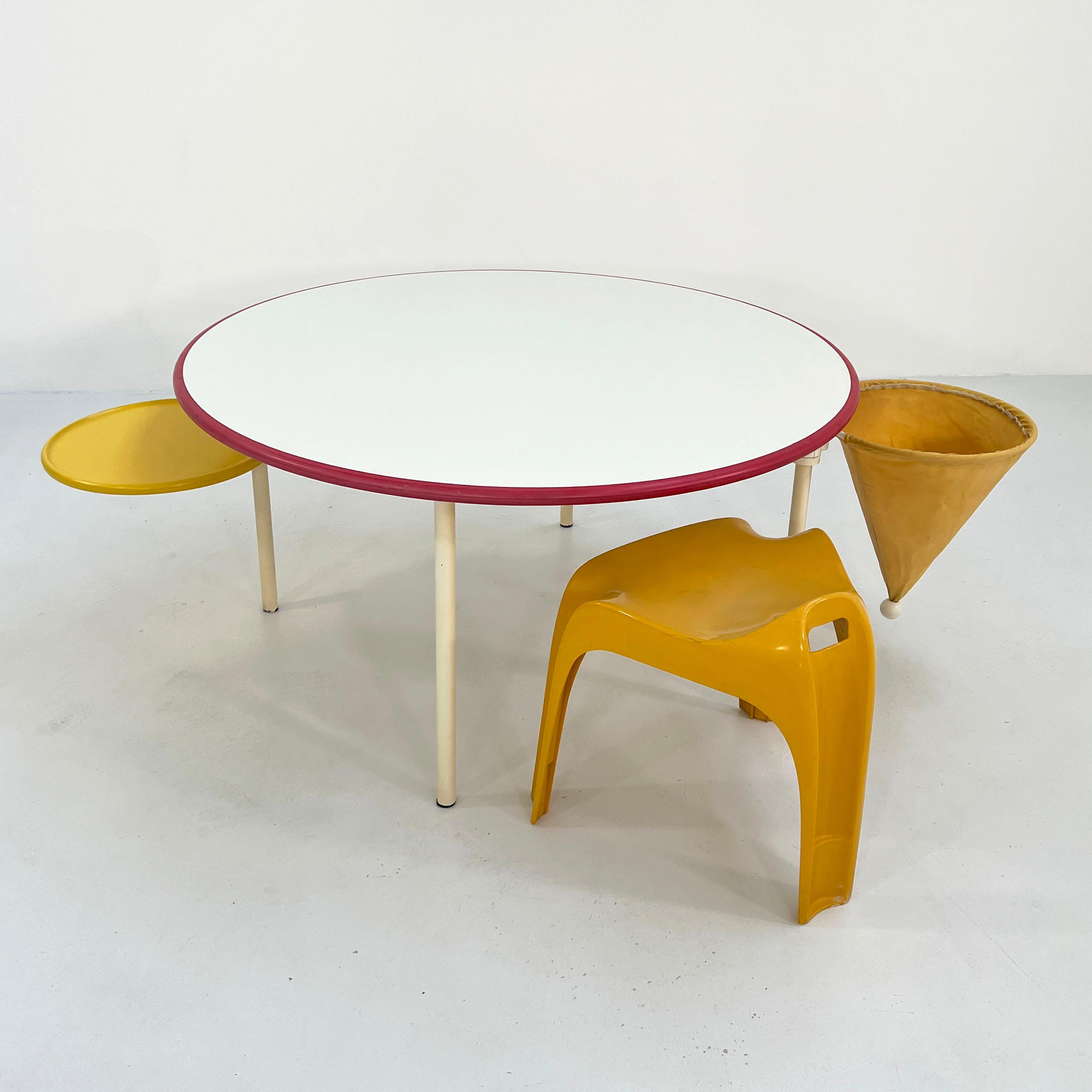 Late 20th Century Postmodern Kids Table from Poliform, 1980s