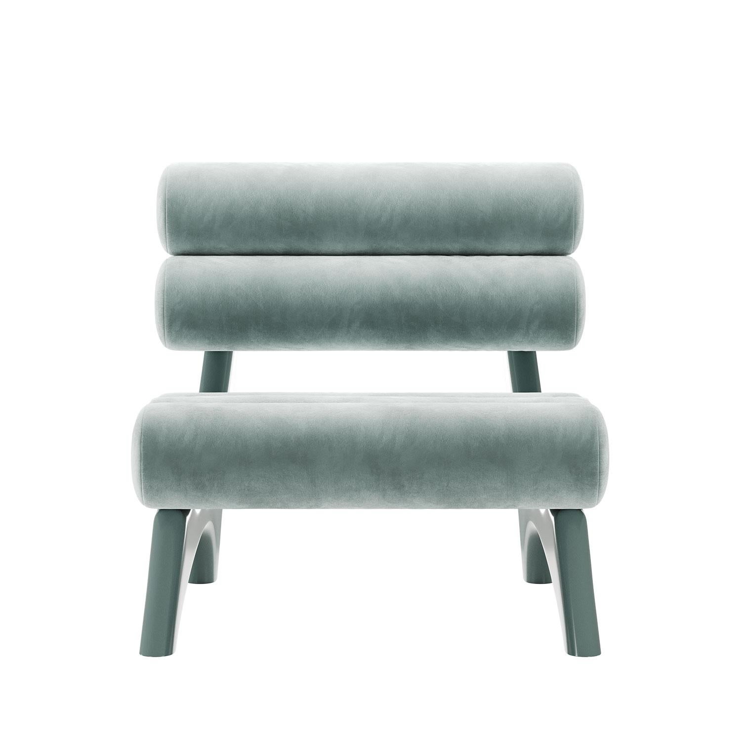 Capturing the fluid motion and structural grace of gently arching spans, the Kintai Armchair embodies both continuity and pause. Named after an iconic Japanese bridge, the Kintai marries architectural lineage and expressive form.

Kintai’s bold